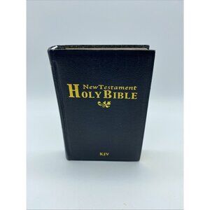 New Testament Holy Bible 2011 KJV Red Letter Edition 4 1/2" Tall x 3" Wide